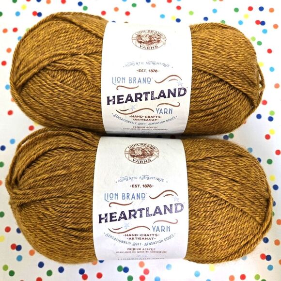 Lion Brand Heartland Yarn BRYCE CANYON, 5 Oz Per Skein 251 Yds Ea - Picture 1 of 10